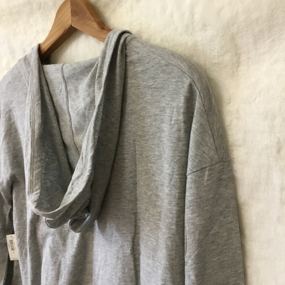 GAP Gray Jersey Knit Hoodie - Picture 4 of 15